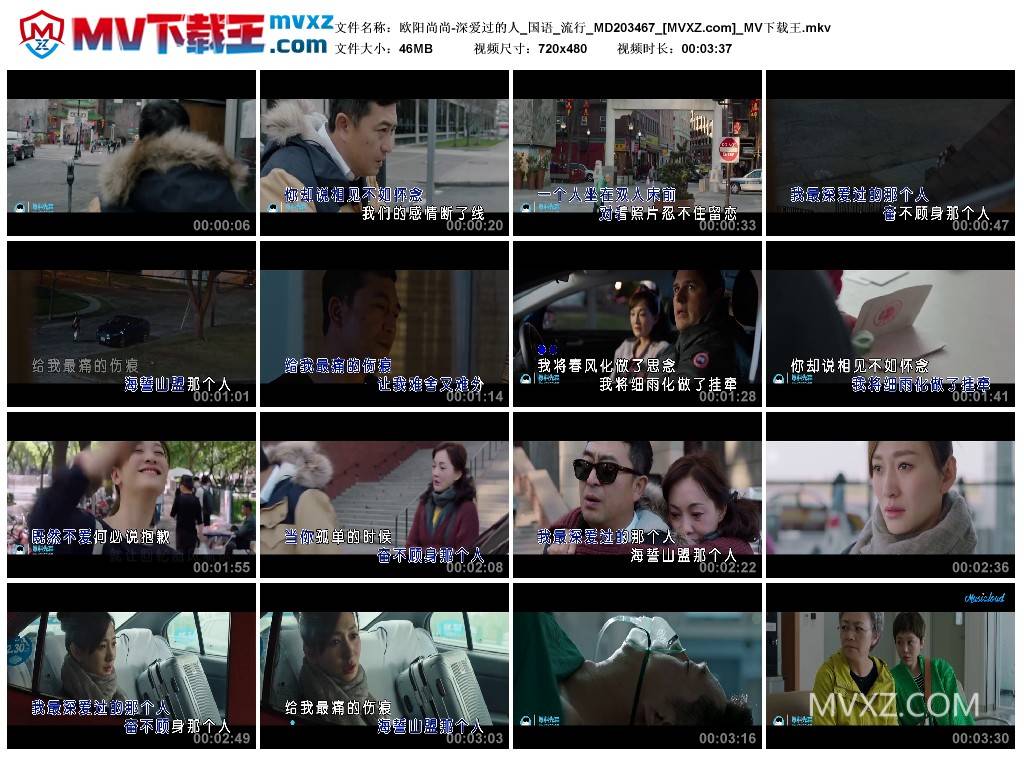 欧阳尚尚-深爱过的人_国语_流行_MD203467